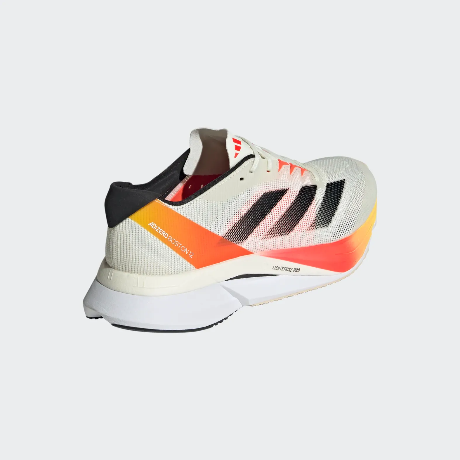 ADIDAS Adizero Boston 12 IVORY/BLACK/RED