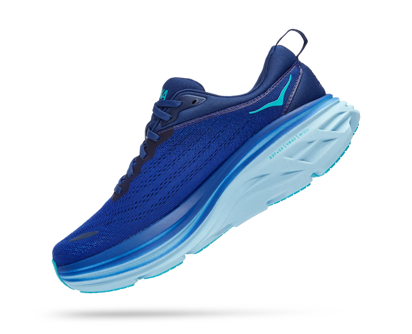 NEW RARE HOKA ONE BONDI high quality 8 'Bellwether Blue''- SIZE 10.5 M/ 12